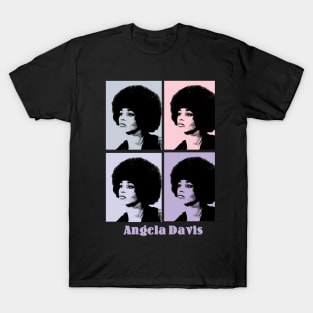 Angela Davis 80s Pop Art T-Shirt